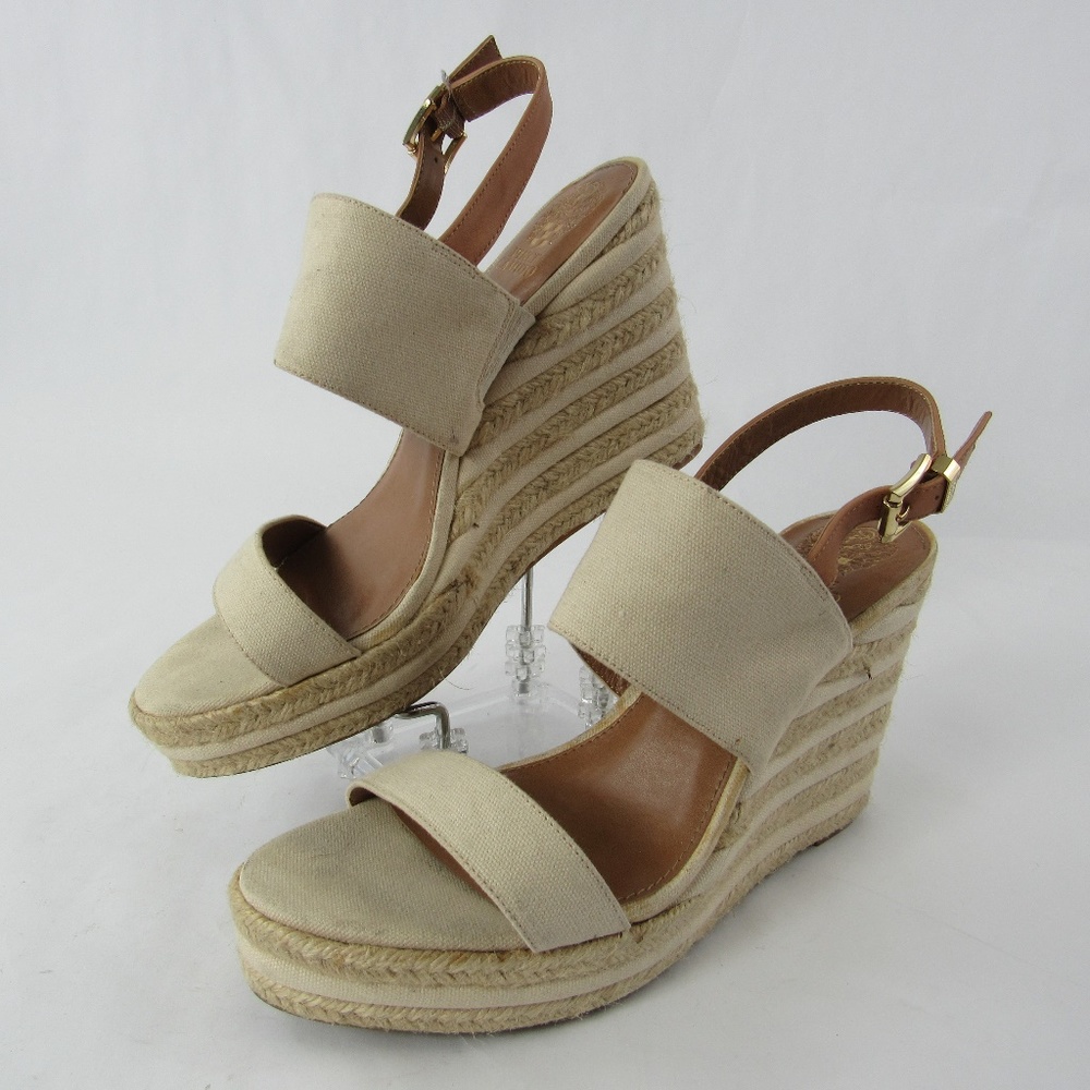 Vince Camuto VC Loran Espadrille Wedge Sandals - Picture 2 of 8